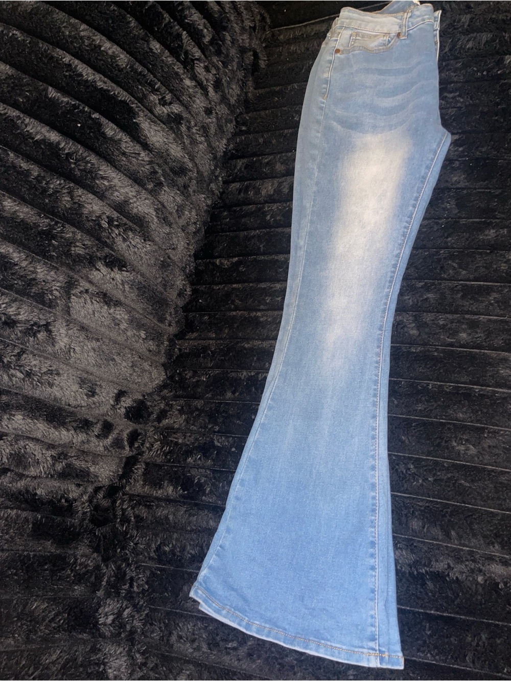 BAMBOO Light Blue Flare Jeans